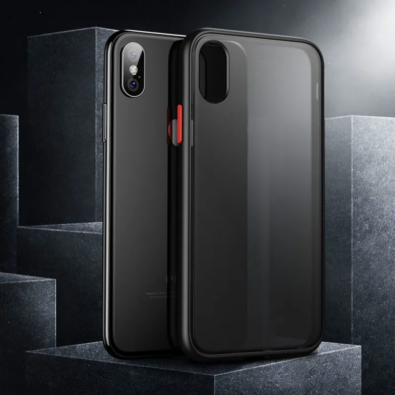 Новый противоударный защитный чехол для iPhone 11 XR X XS Max прозрачный ТПУ задняя