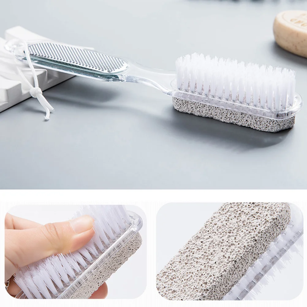 3pcs 4 in 1 Pedicure File Rasp Double Sided Callus Remover with Pumice