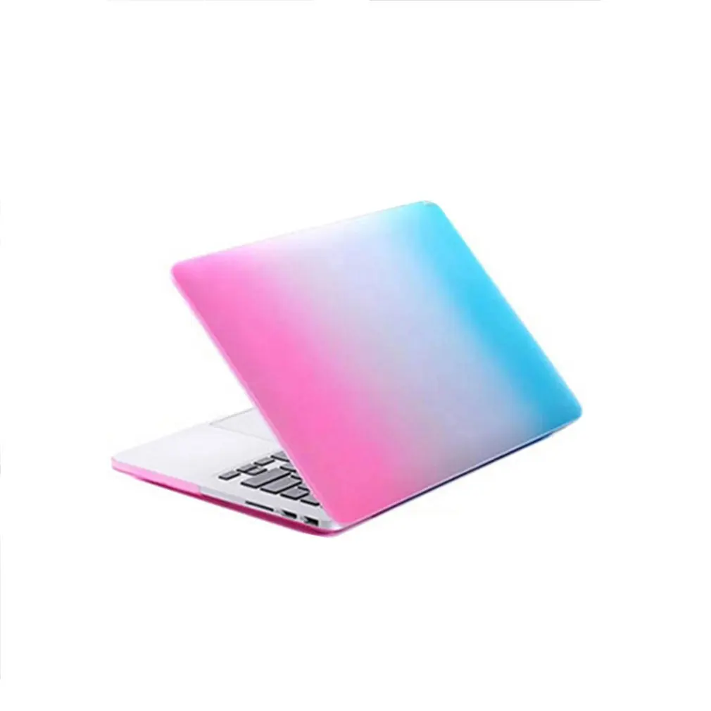 Laptop Protective Hard Case Laptop Sleeve Hard Case Notebook Protective Case for Macbook for Air Pro 15 Candy Color Plane Style
