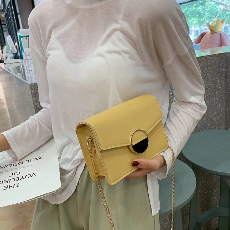 

Spring And Summer Small Bag Women's 2019 on New Style Fashion Korean-style Versitile Fashion Chain Crossbody Bag Casual in
