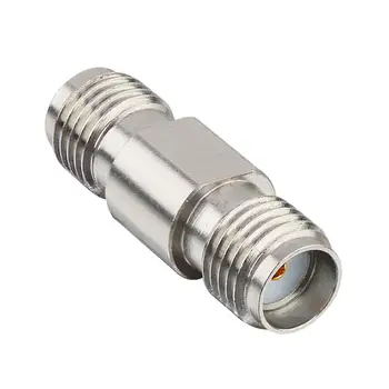 

RF Coaxial 50ohm SMA Female to SMA Female DC to 18GHZ Test Connector Adapter Stainless Steel Coax Adapter