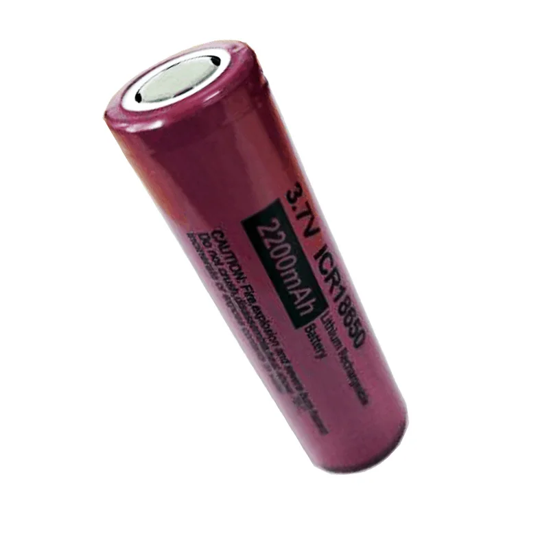 1 шт./2/4 шт. PKCELL ICR18650 3 7 V Перезаряжаемые Li-Ion Батарея 2200 мА/ч с плоским верхом и слот