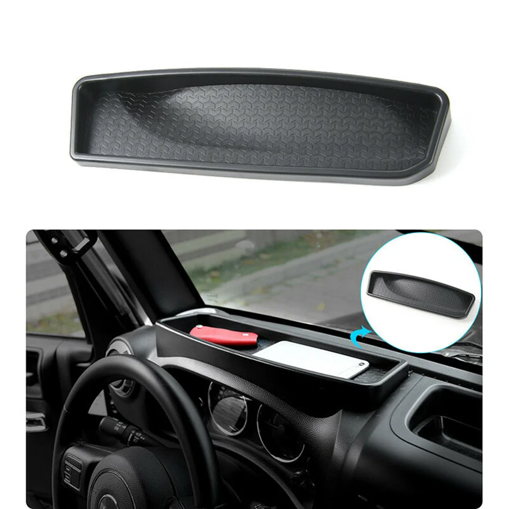 Автомобильные коробки для хранения для Jeep Wrangler JK 2012-, коробка для хранения, органайзер, черный АБС-пластик, украшение салона автомобиля