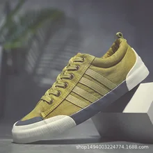 

Luxury brand Canvas Shoes Men's Comfortable Couples Shoes Fashion Loafers Shoes for Men Sneakers Low Cut Casual Men Shoes