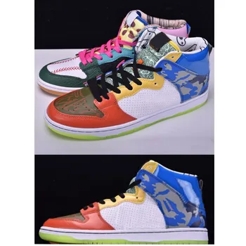 

Dunks High Designer What Running Shoes Skateboarding Sports Sneakers Outdoor Trainers Mens Designer des Chaussures 40-46