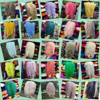 

Wholesale 50/100pcs "Thick Stem" Male Ostrich Feathers 65-70 cm/26-28 inch Party Home Wedding Craft Making Decoration