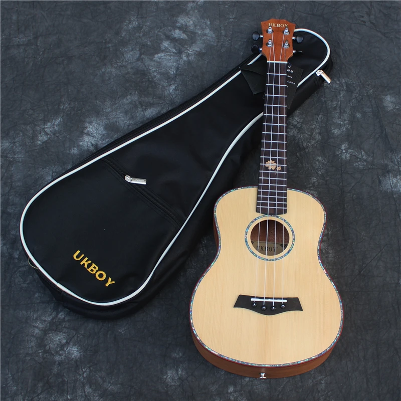 PN-DB601 Твердый Топ UKU BOY tenor ukuleles, твердая деревянная Гавайская гитара