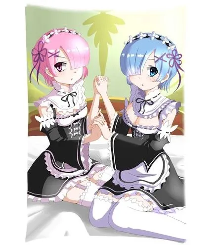 S20 Аниме Re Zero Kara Hajimeru Isekai Seikatsu чехол для подушки с персонажами Rem чехол для подушки на заказ на молнии прямоугольный чехол для подушки - Цвет: S20