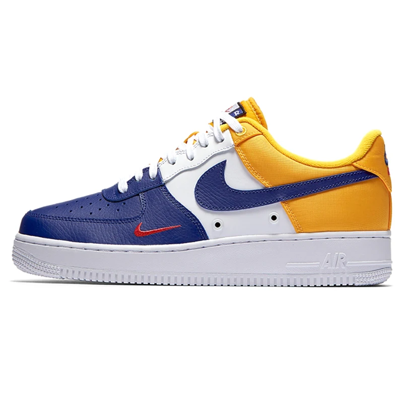 Nike Air Force 1 Обувь на низком ходу, Скейтбординг обувь Для мужчин обувь со шнуровкой Прочный классический модный топ качество кроссовки 823511 - Цвет: 823511-404