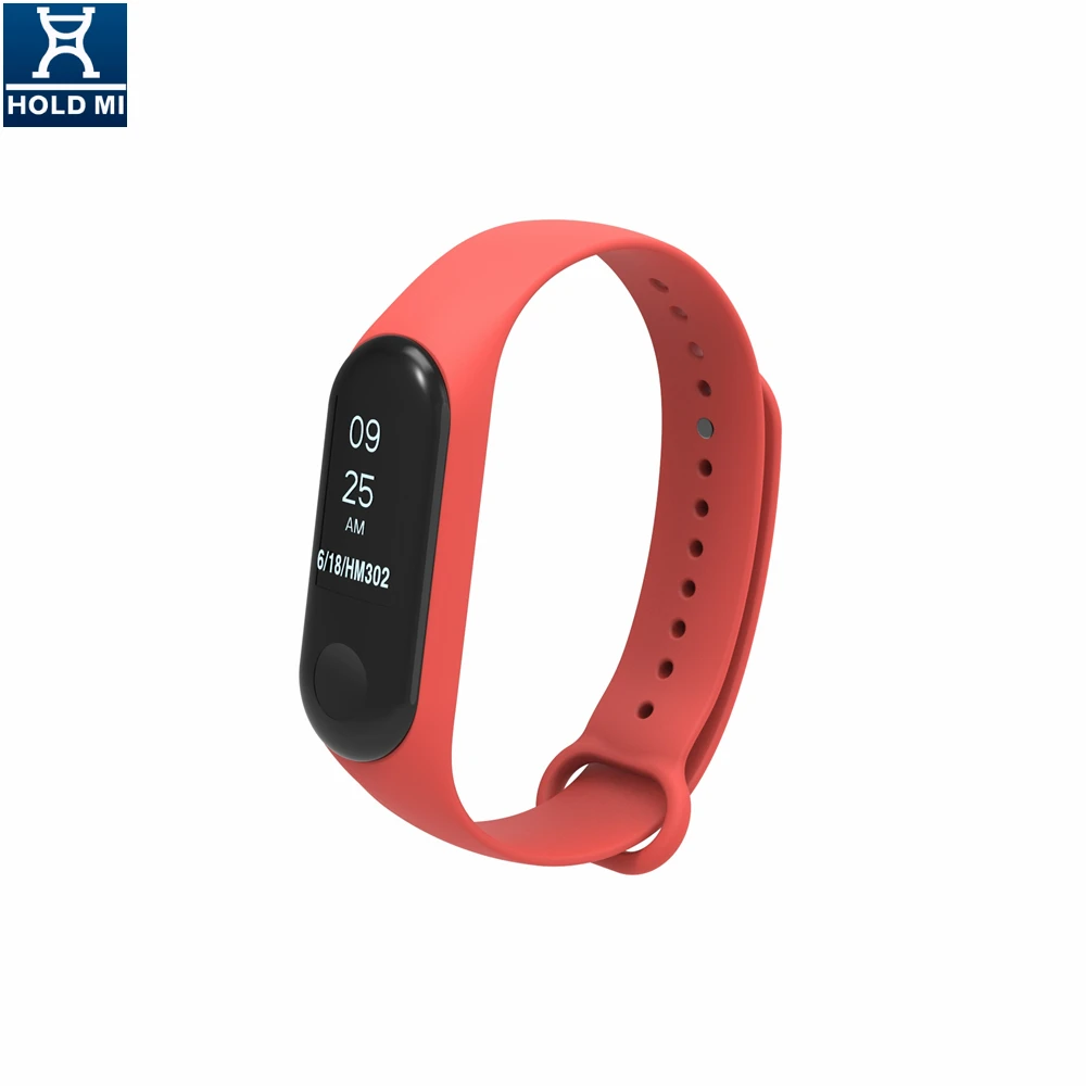 Отличный силиконовый ремешок HOLDMI для часов Xiaomi Mi Band 4 аксессуары смарт Miband
