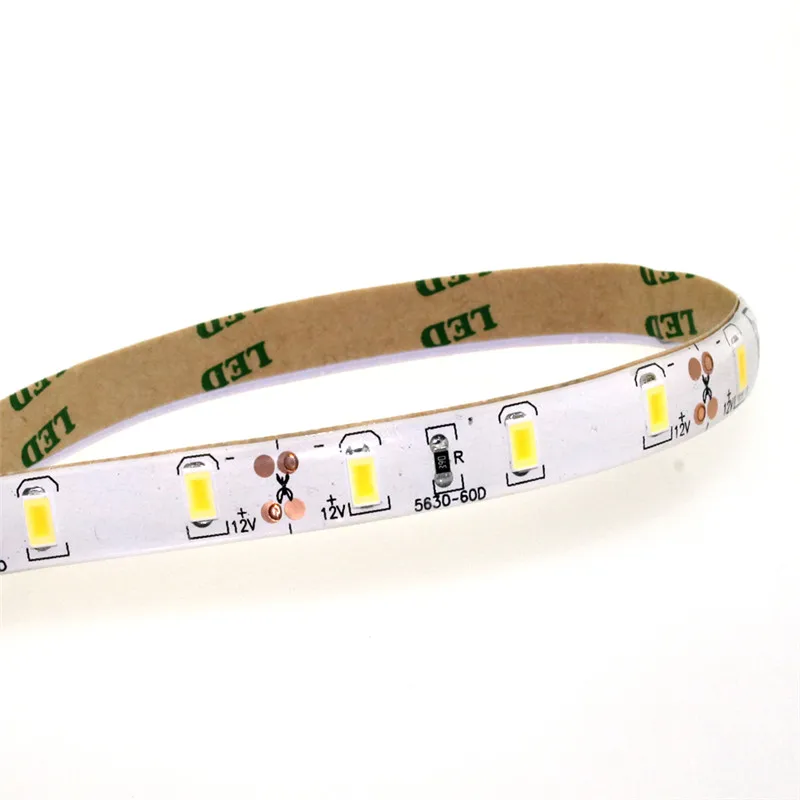Водонепроницаемая светодиодная лента 12 в SMD 2835/3528 60Led s/m 50 см/1 м/2 м/3 м/4 м/5 м/10 м