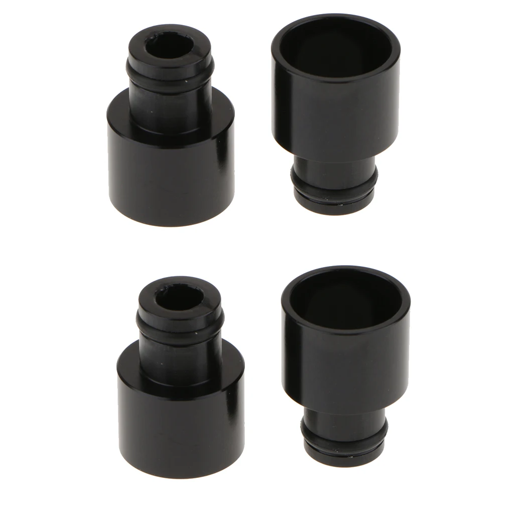 4 Pieces Fuel Injector Top Hat Adapters for Honda Acura B16 B18 D16Z D16Y