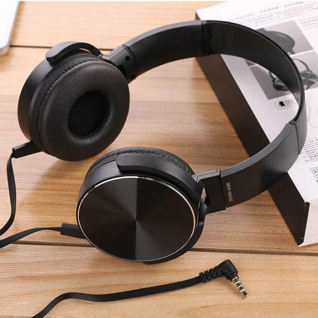 PHOMAX Gaming Headset Shack The Sound Quality Wired Earphones with Microphone 3.5mm audio cable for iPad Tablet Smart phones Black