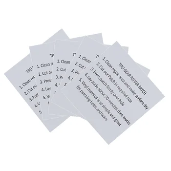 

10pcs Leaking Hole Inflatable Boats Easy Apply Repair Patch Tent Portable Canoe Puncture Useful Waterproof Professional Durable