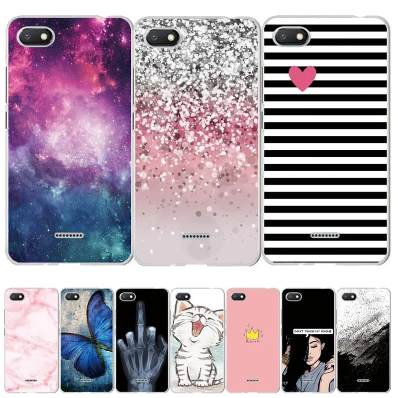 Funda trasera suave de silicona para móvil, Funda de TPU para Xiaomi Redmi Note 4X 5 5A 6 6A 7 7A 8 8A 8T Pro 9S|Fundas antigolpes para teléfono| - AliExpress