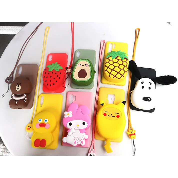 

Case for Samsung Galaxy Note 8 9 10 S7 Edge S8 S9 S10 5G S10E J4 J6 J8 A6 A7 A8 Plus A9 2018 Cover Zipper Wallet Cartoon Phone