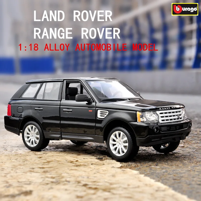 Bburago 1:18 Land Rover Range Rover автомобильный брелок для автомобильных ключей, имитационная модель автомобиля украшение для дома подарок игрушка Литье под давлением модель игрушка для мальчиков|Наземный транспорт| | АлиЭкспресс