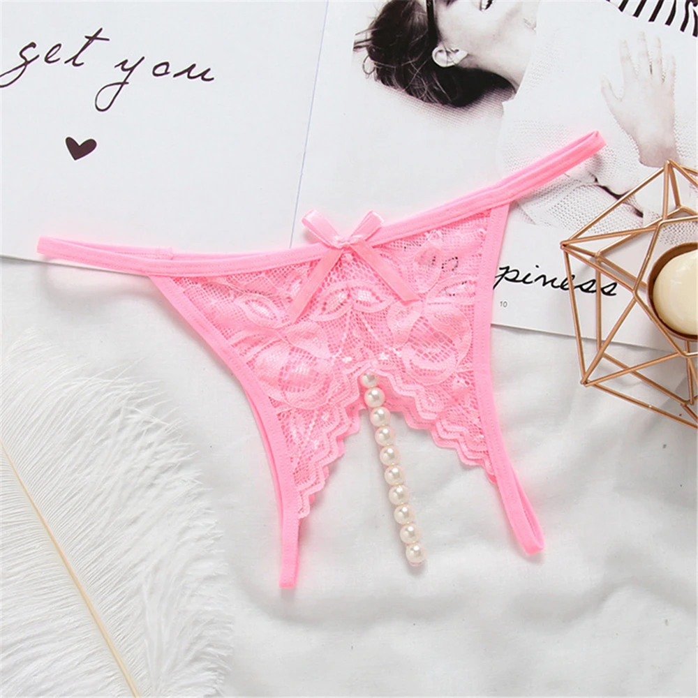 Для женщин сексуальные стринги кружевные прозрачные трусики для эротические