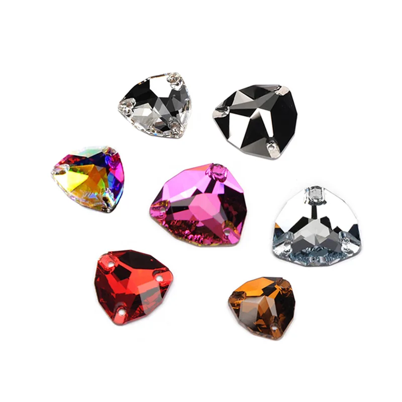 

SW Strass Crystal 3272 Trilliant Rhinestone Sew On Stones Crystals Sewn On Rhinestones DIY Garment Decoration