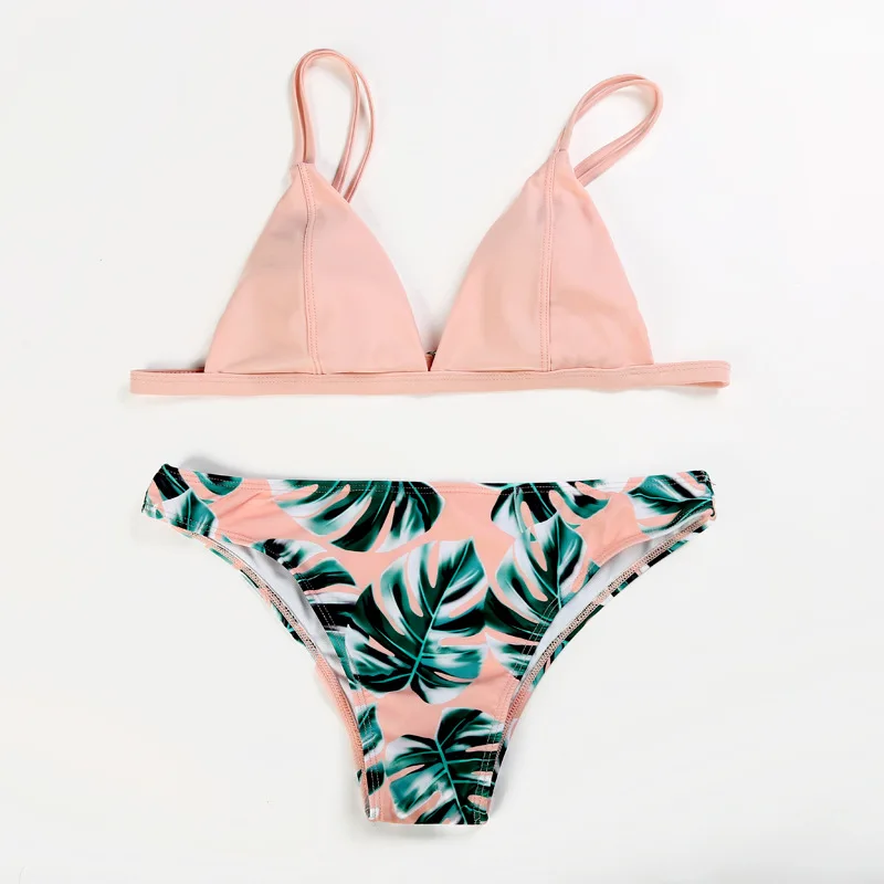 

New Sexy Bikinis Women Micro Bikini Set Push Up Cut Flower Two Piece Swimsuit Female Bandage Swimwear Bathing Suit Biquini