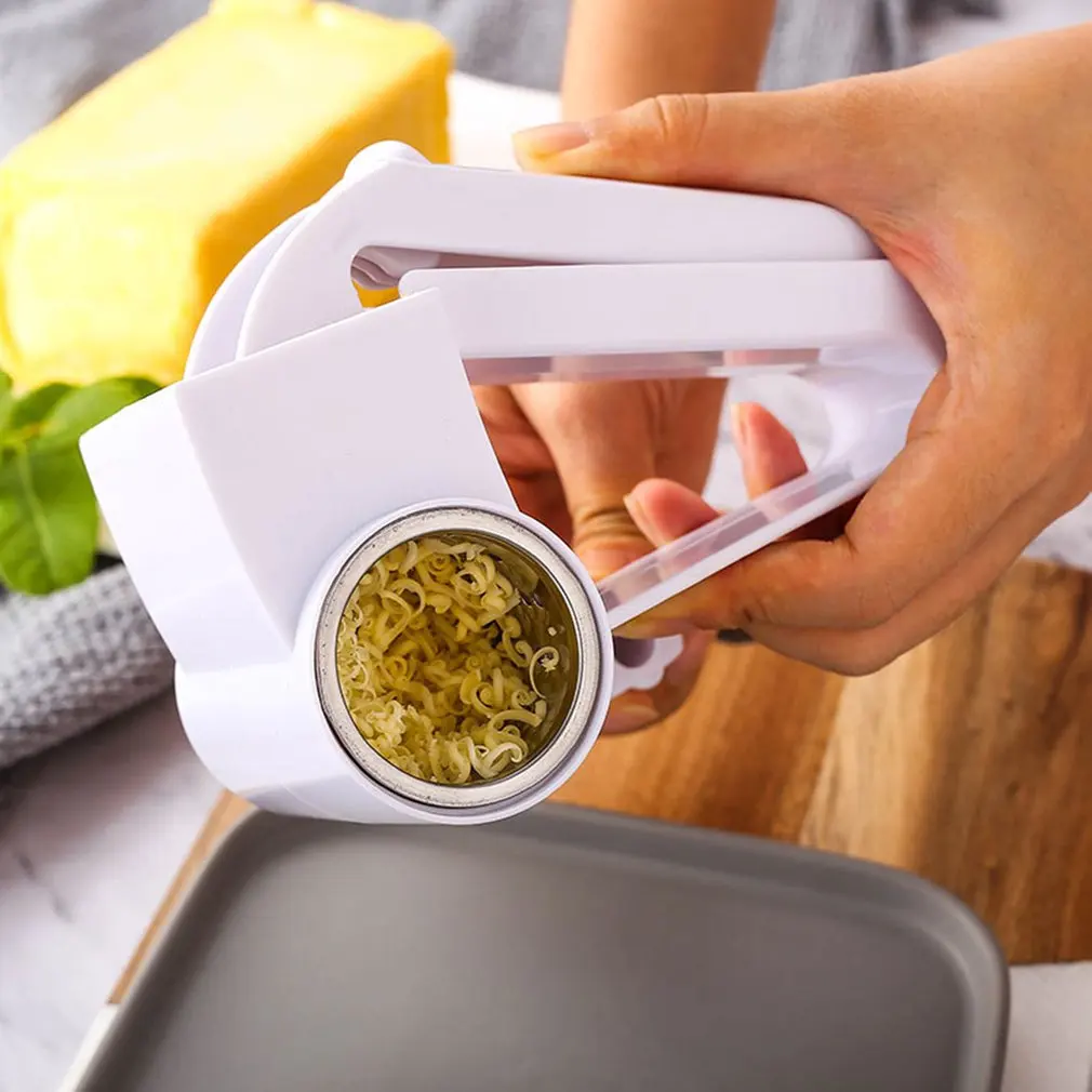 Rotary Parmesan Cheese Grater Stainless Steel Freeshipping With Handheld  Blades