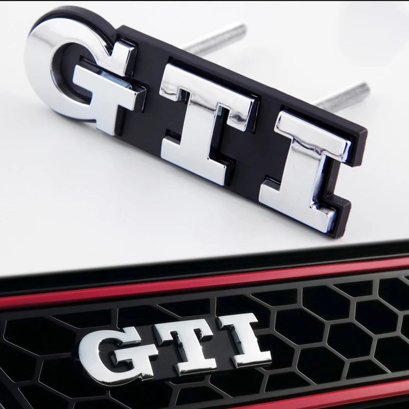 3D Металлическая Автомобильная наклейка для Volkswagen Polo Golf 3 4 5 6 7 GTI Модифицированная