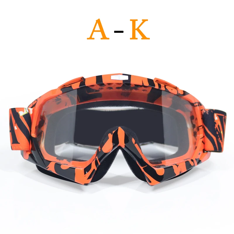 Очки для мотокросса MX внедорожные маскарадные шлемы с очками лыжные спортивные очки для езды на мотоцикле на велосипеде, защищающие глаза - Цвет: N2