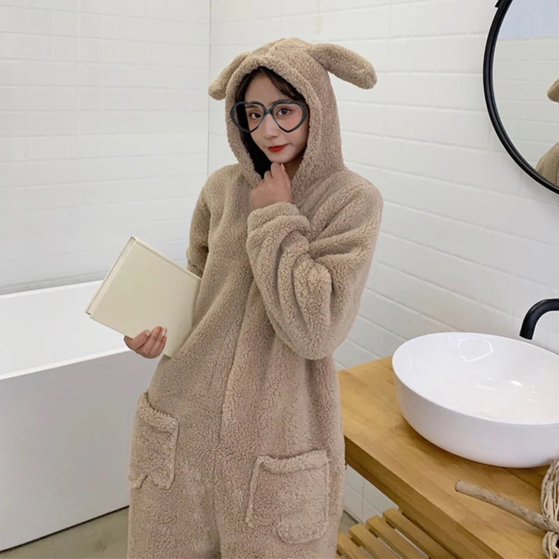 Cute fluffy pajamas Clearance