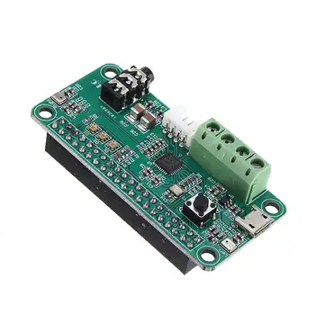 

Intelligent Voice Recognizer WM8960 Audio Decoder Board Support 3D Stereo Output Dual MIC Input 2*1W Amplifier Board