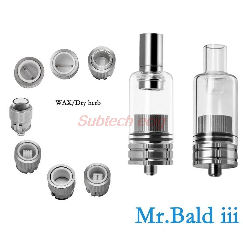 Оригинальный ароматизатор Mr Bald iii 2 в посылка испаритель для воска сухой травы 5