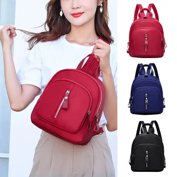 

2019 Women's Fashion Backpack Oxford Waterproof Bag Anti-Theft Bag Leisuremochila feminina рюкзак школьный $40