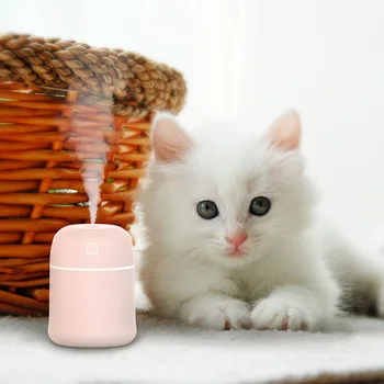 

New Facial Care Tools USB Mini Portable Air Humidifier Home Air Diffuser Essential Oil Aroma Diffuser Mute LED Light Mist Maker