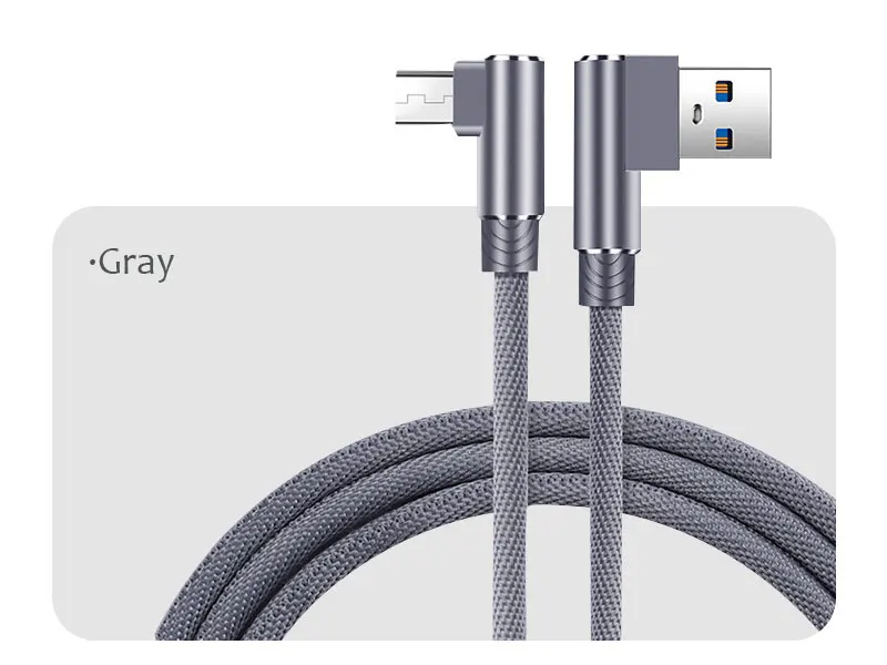 iphone usb cable Suntaiho Micro Charging Cable For Xiaomi Redmi 7 4X Samsung S7 LG Android 90 Degree Elbow Nylon Braided 3A Fast USB Data Charger android charger cord