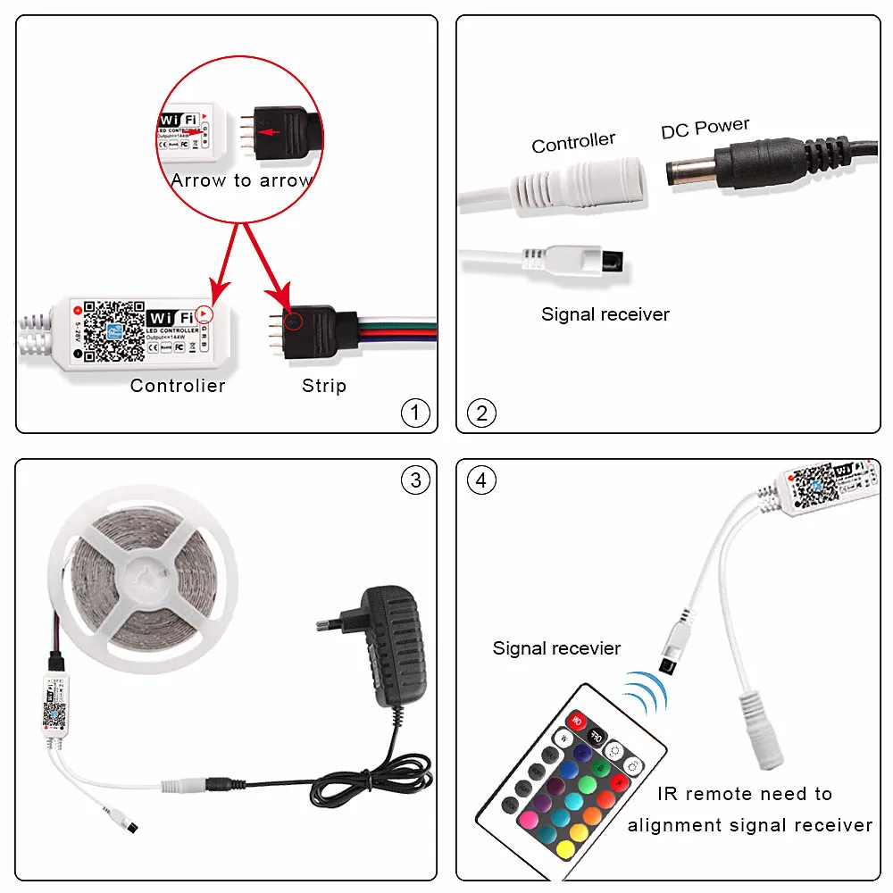 SMD2835 5 м RGB ленты Светодиодные ленты свет Водонепроницаемый гибкие диода неоновый Тира Светодиодные ленты 220 V контроллер Bluetooth 12 V 2A Мощность