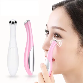 

Mini eye massager electric skin beauty care facial vibration thin face magic wand anti-aging wrinkle rejuvenation portable