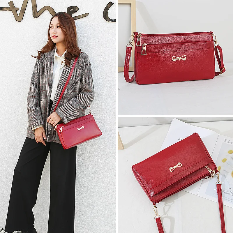 

Bag Women's 2020 Fashion Shoulder Bag Korean-style Shoulder Bag Casual Large-Volume Multilayer Handbag Ladiesbags
