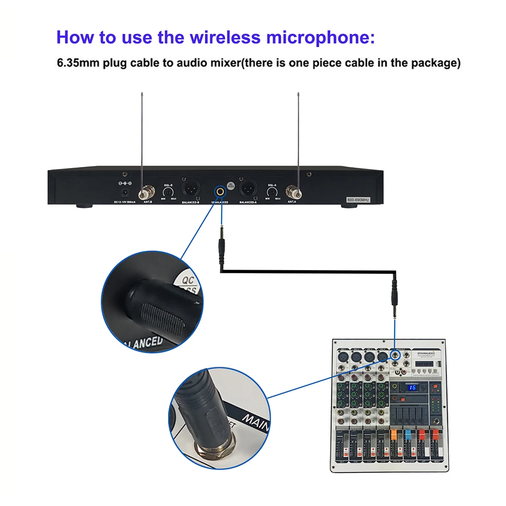 dj bar church stage mics