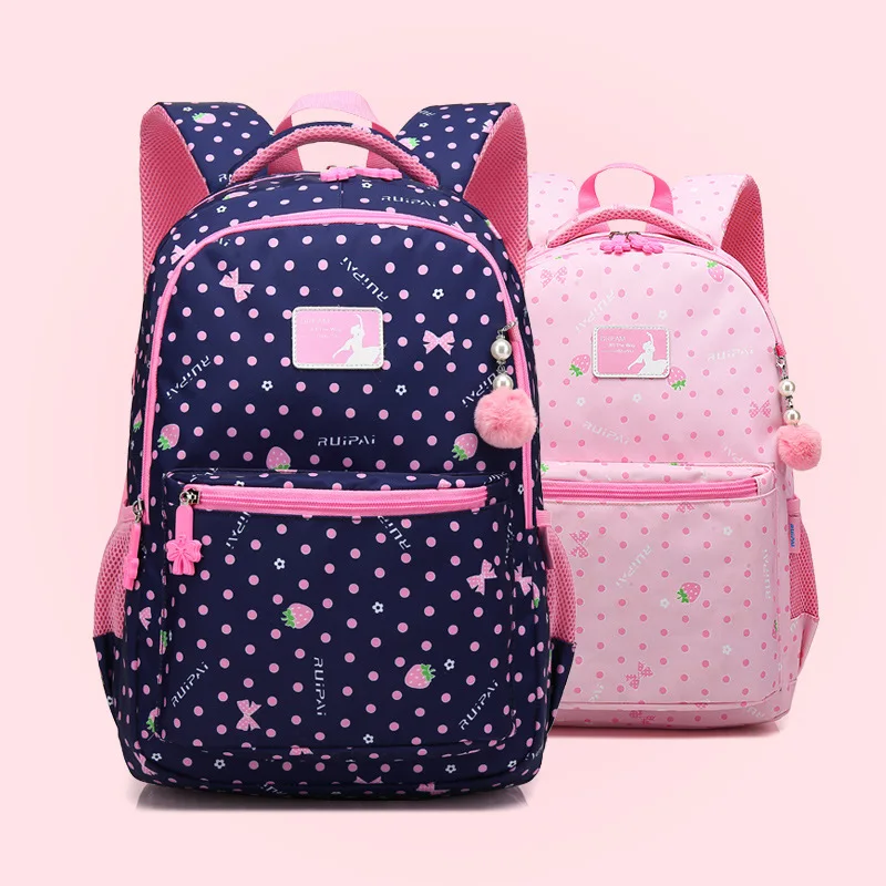 

Manufacturers Direct Selling Korean-style Printed Schoolbag for Elementary School Students Breathable Burden Relieving Anti-Spil