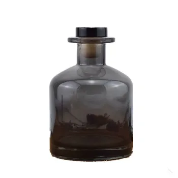 

5pcs 150ml Aroma Glass Bottle Rattan Fragrance Diffuser No Fire Perfume Bottle Scent Volatilization Glass Container Home Decor