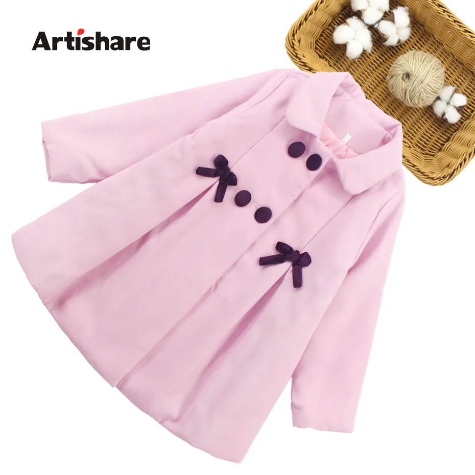 

Jacket For Girls Solid Outerwear Girl Long Sleeve Children's Jacket Autumn Winter Children's Costumes For Girls 6 8 10 12 14