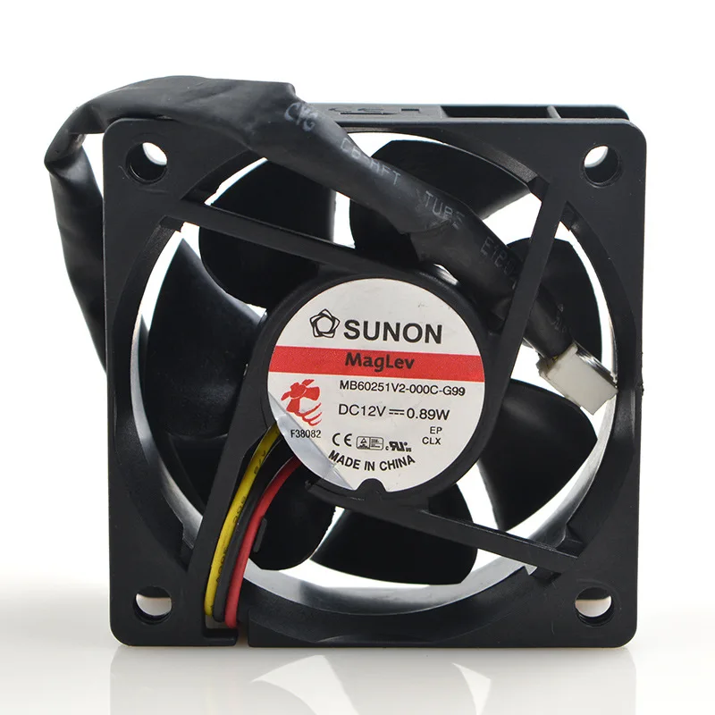 Для sunon 6025 MB60251V2-000C-G99 12V 0,89 W 6 см бесшумный охлаждающий вентилятор