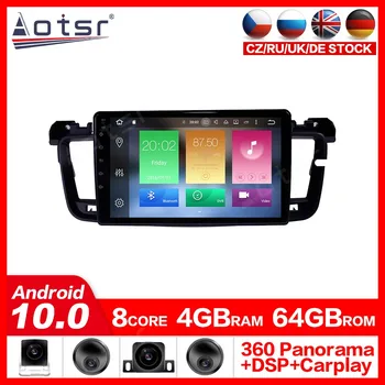 

Stereo receiver Car radio Headunit Audio For Peugeot 508 2011-2018 Android 10 car navigator Multimedia Player 360 camera IPS GPS