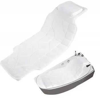 

3d Bathtub Mat Bathroom Anti-skid Mat Cushion Bath Mat With Headrest Anti-skid Anti-fall Shower Mat
