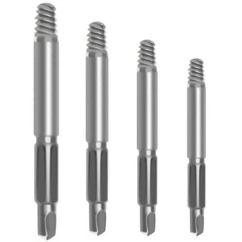

4PCS Damaged Bolt Nut Screw Removal Mini Screw Easy Out Premium Extractor Tool