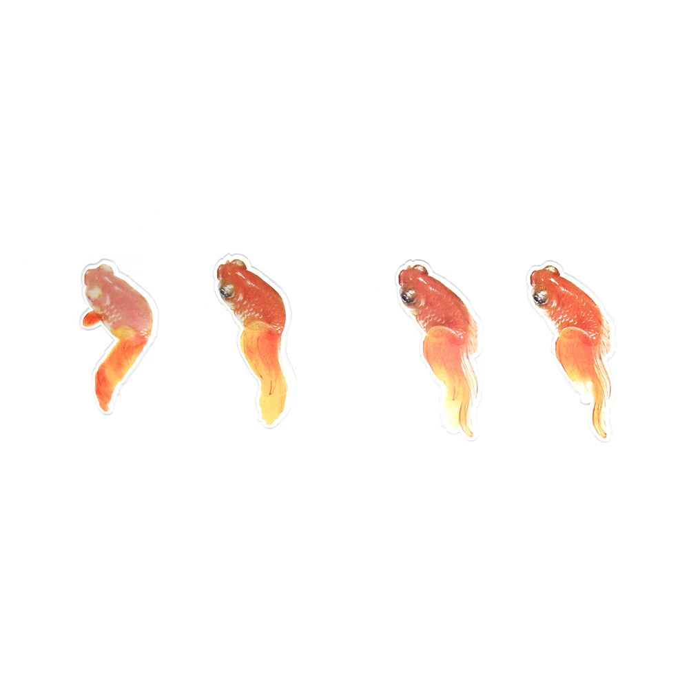 Moldes de silicona 3D Goldfish para fundición de resina epoxi