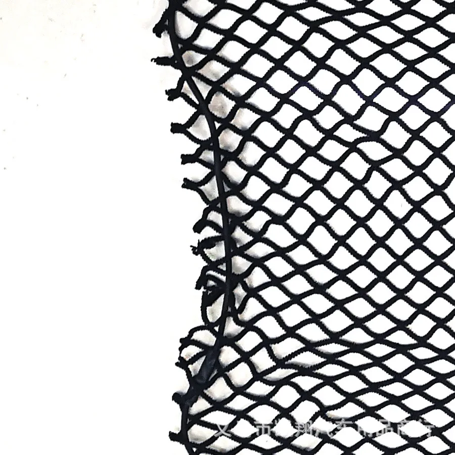 General-Purpose Fully Elasticity Car Roof Luggage Net Trunk Debris Storage Net Bag 120 X 100cm with 4 Hooks