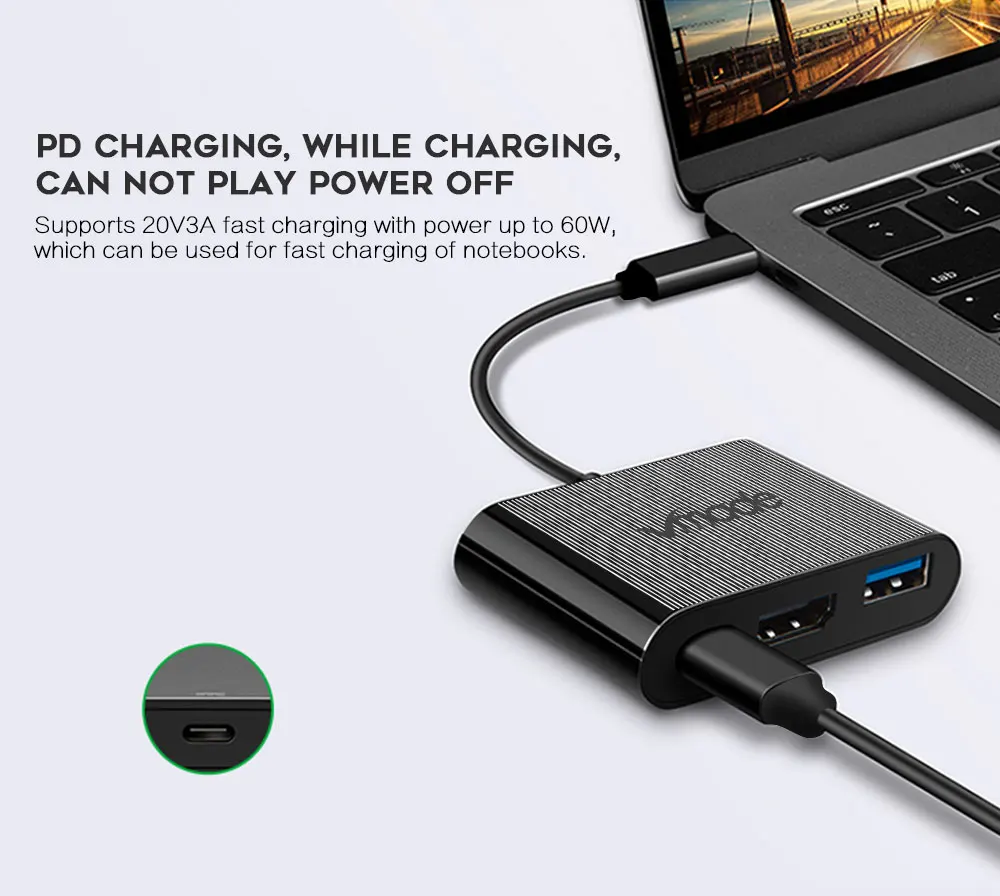 Vmade usb type C к HDMI адаптер USB 3,0 USB-C к HDMI адаптер мужчин и женщин конвертер для MacBook2016/huawei Matebook/Smasung