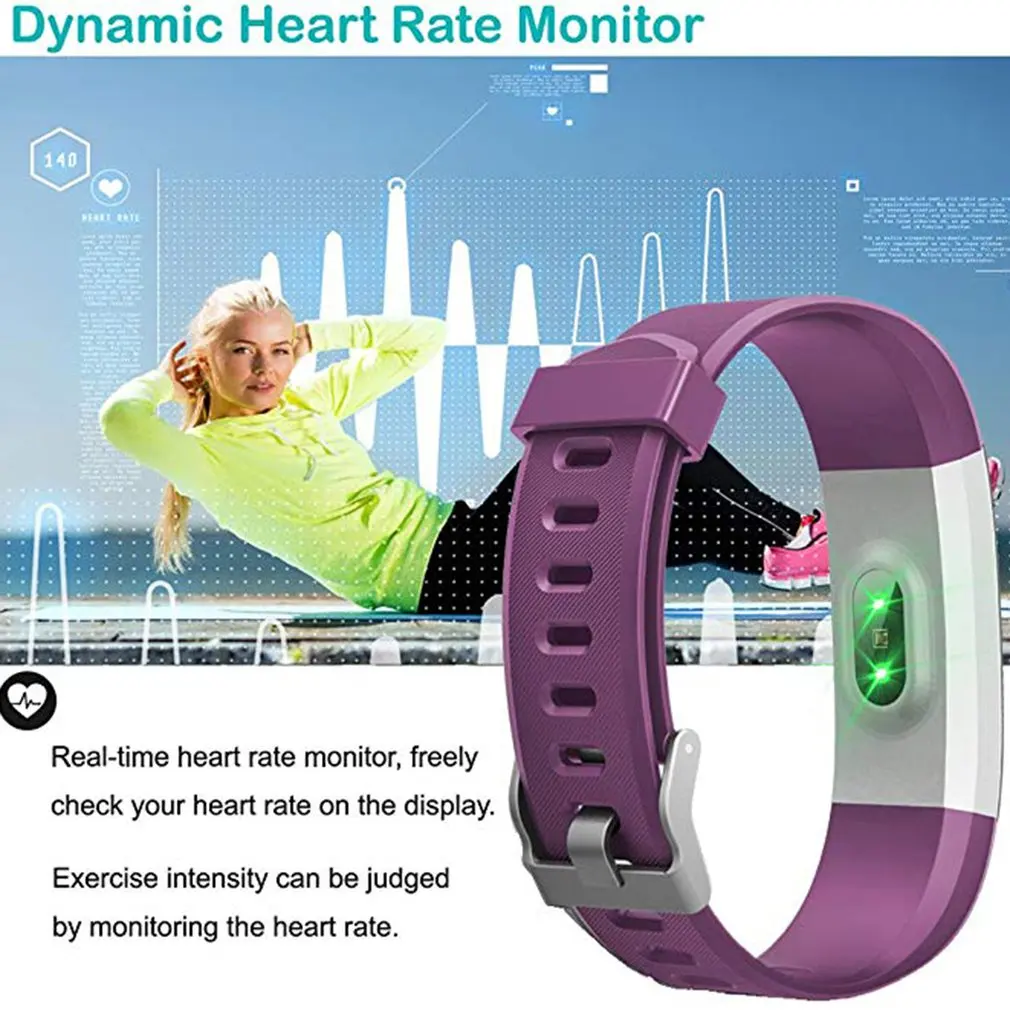 Smart Wristband With Heart Rate Monitor Sleep Quality Monitor Steps Counter Gps Tracker And More Smart Wristband Watch Hot
