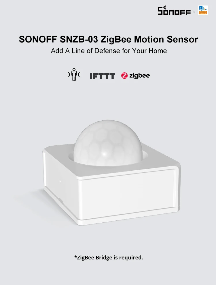 SONOFF SNZB-03 Sensor Movimiento