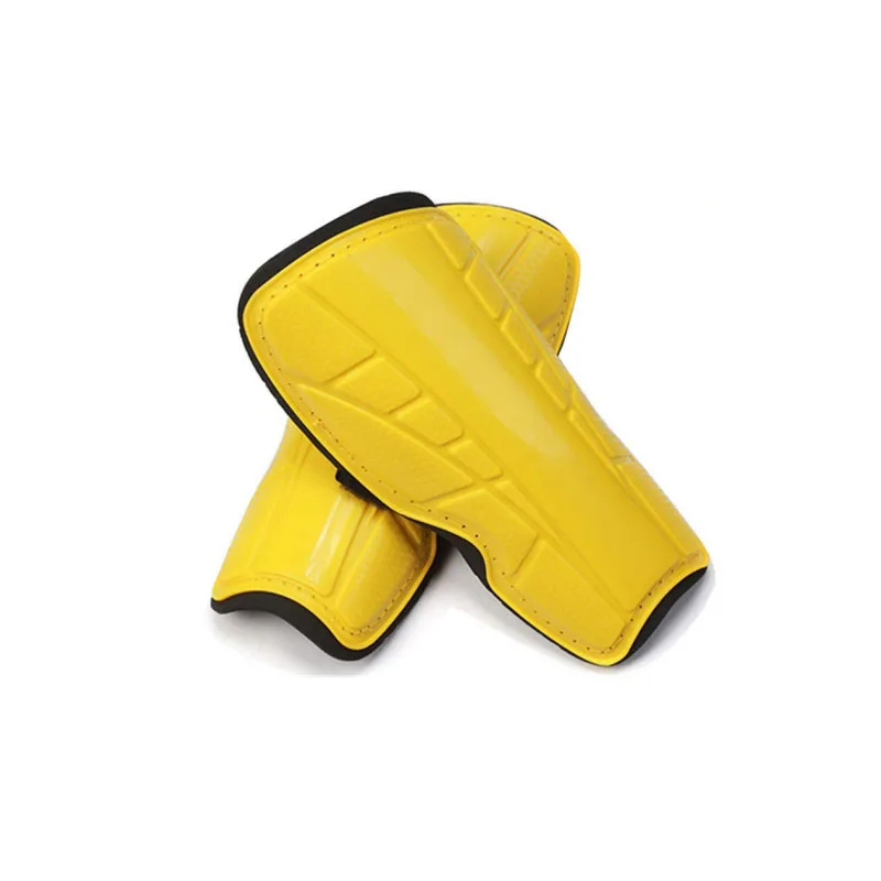 Щитки Для Голени профессиональные спортивные футбольные защита для ног Детские Щитки Для Голени детское Защитное снаряжение для голени футбольное тренировочное оборудование - Цвет: Yellow